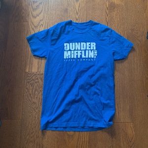 Blue Dunder Mifflin Shirt
